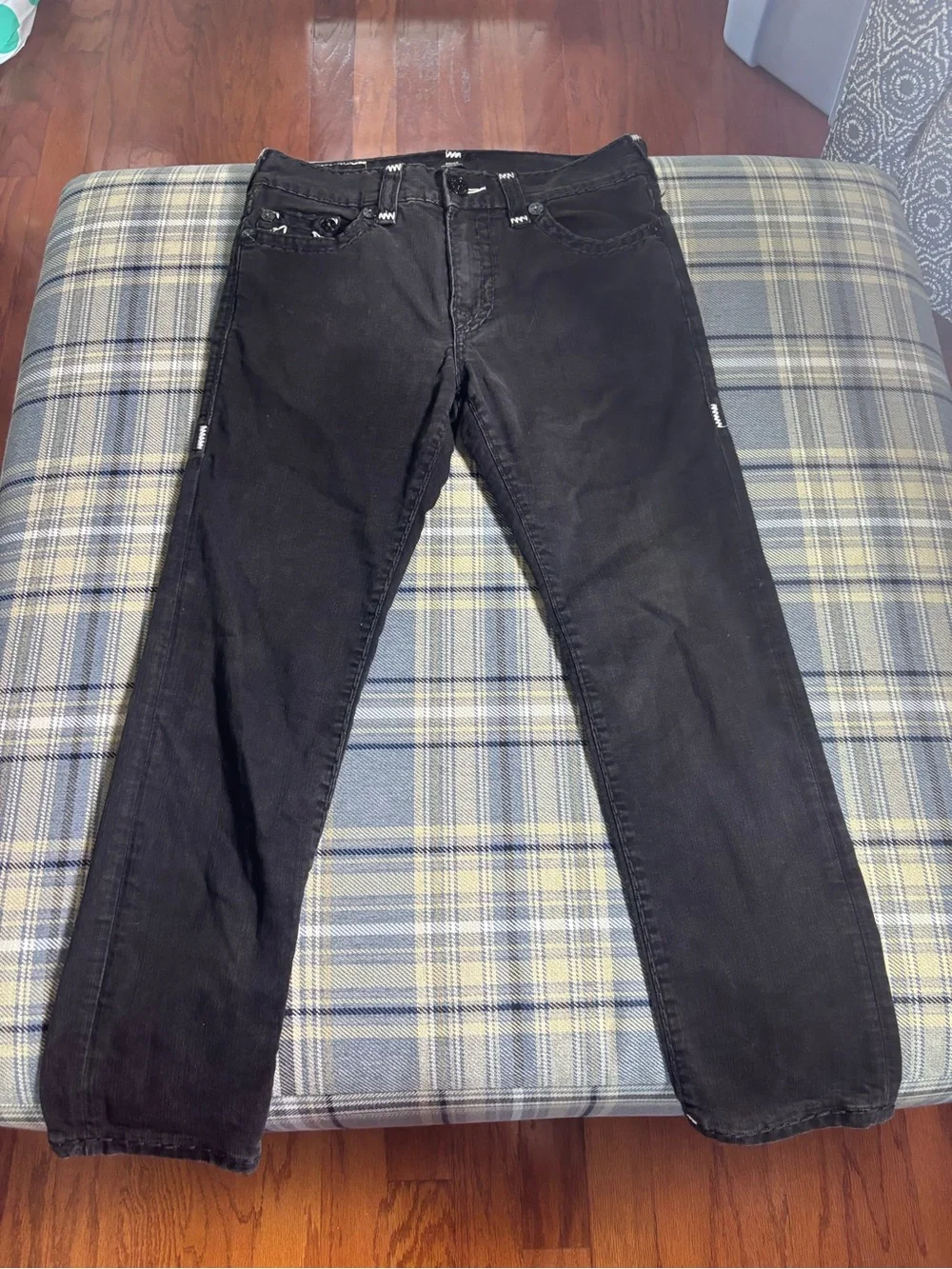 True Religion Rocco Flap Relaxed Skinny Jeans